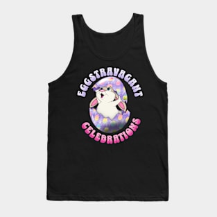 Eggstravagant Celebration- Happy Easter. Tank Top